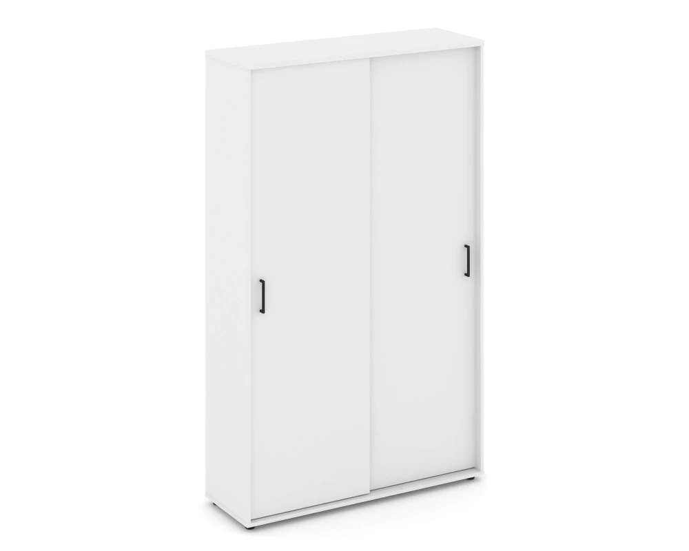 Шкаф-купе комбинир. с полками и выдвижной штангой 1200x400x1982 зад. стенка HDF Стайл Проджект / Style Project