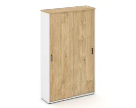 Шкаф-купе комбинир. с полками и выдвижной штангой 1200x400x1982 зад. стенка HDF Стайл Проджект / Style Project images