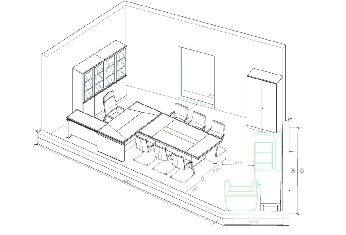 Дизайн проект Eur | Стоимость мебели 2 300 000 руб.
