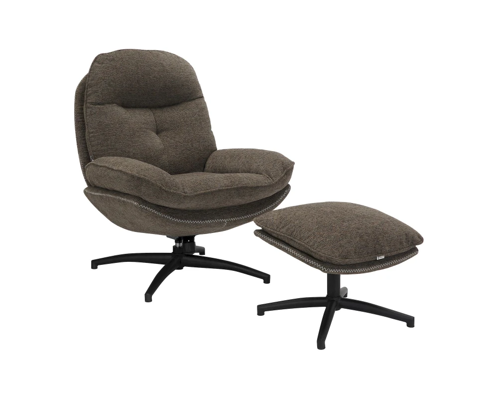 Кресло Everprof Лайм / Lime Ткань, Темно-коричневый