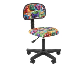 Кресло CHAIRMAN ТИН (Kids) 101 Черный пластик (black) images